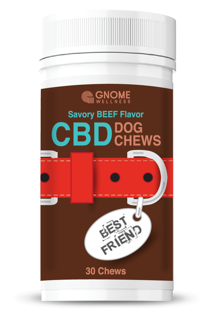 Best Friend Bone Broth Chews CBD 10mg-GNOME WELLNESS