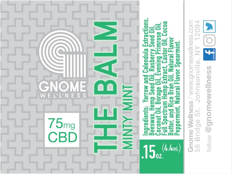 Lip Balm - Minty Mint-GNOME WELLNESS