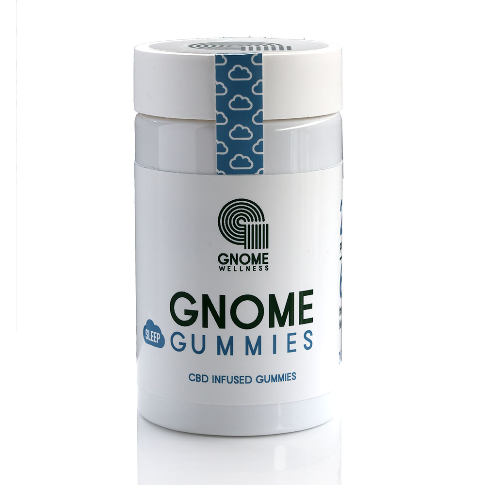 CBD Infused SLEEP Gummies 600mg CBD from Full Spectrum Hemp Extract (20mg per gummy)-GNOME WELLNESS