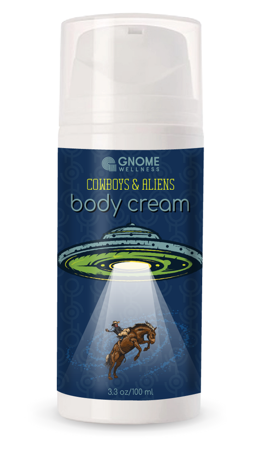 Cowboys & Aliens Maximum Hydration Body Cream 100mg CBD  BLACK CURRANT + ROSEMARY + LAVENDER