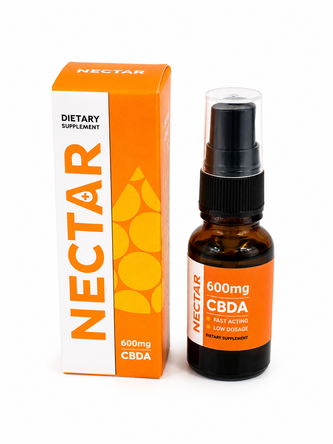 Raw CBDA Tincture 15 mL • 600 mg Total CBDA • 100 Servings (6 mg per serving)