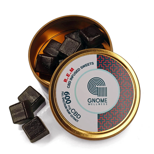 Super Gummies- REM 600mg CBD from Full Spectrum Hemp Extract (60mg per gummy)-GNOME WELLNESS