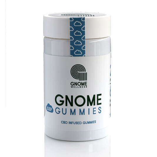 CBD Infused SLEEP Gummies 600mg CBD from Full Spectrum Hemp Extract (20mg per gummy)-GNOME WELLNESS